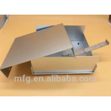 aluminum section waterproof metal distribution box /oxidation aluminum case